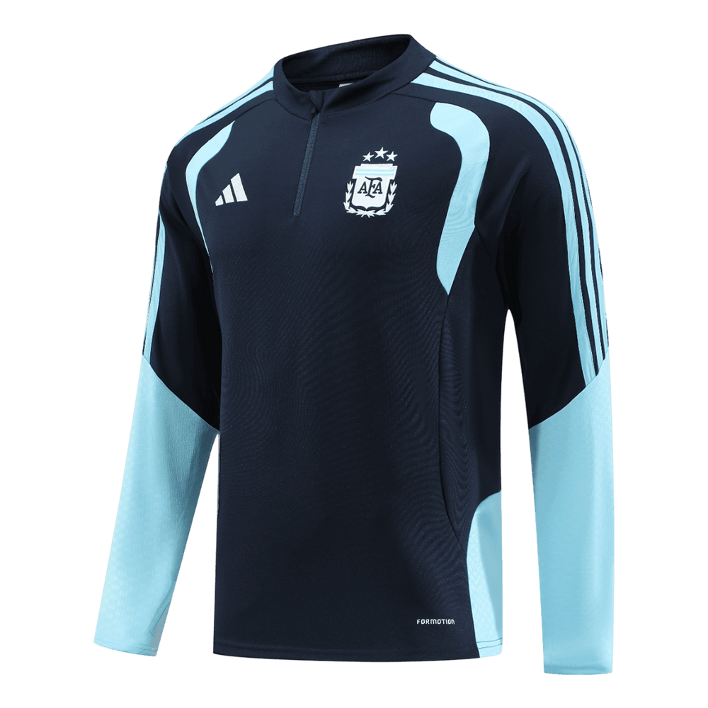 Kids Argentina Zipper Sweatshirt Kit(Top+Pants) Navy 2026 