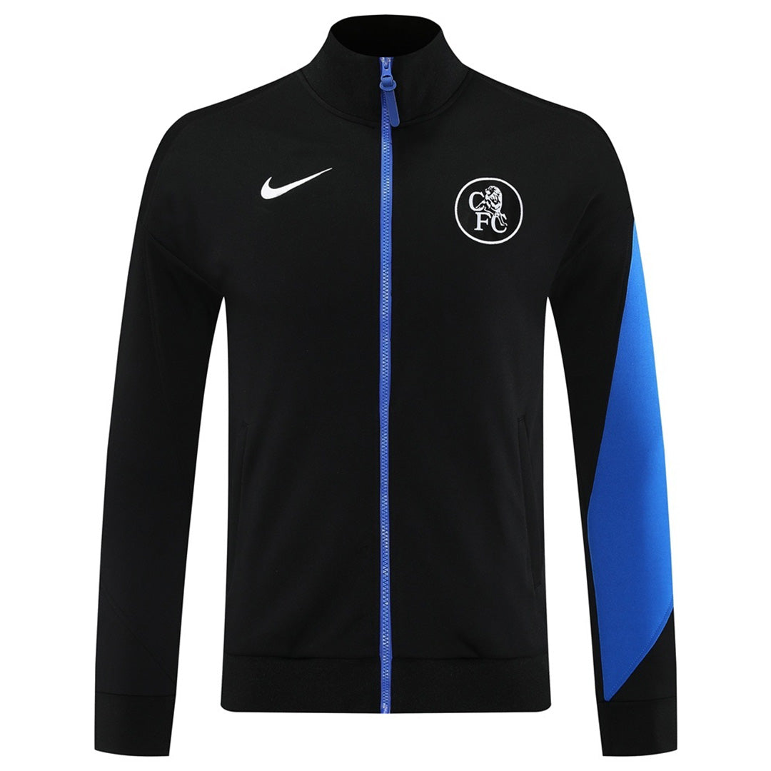 Chelsea Training Tracksuit Kit(Jacket+Pants) Black 2025/26 