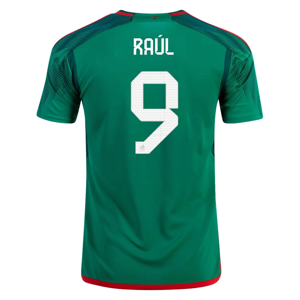2022-23 Mexico Home Soccer Jersey - Green-Red 