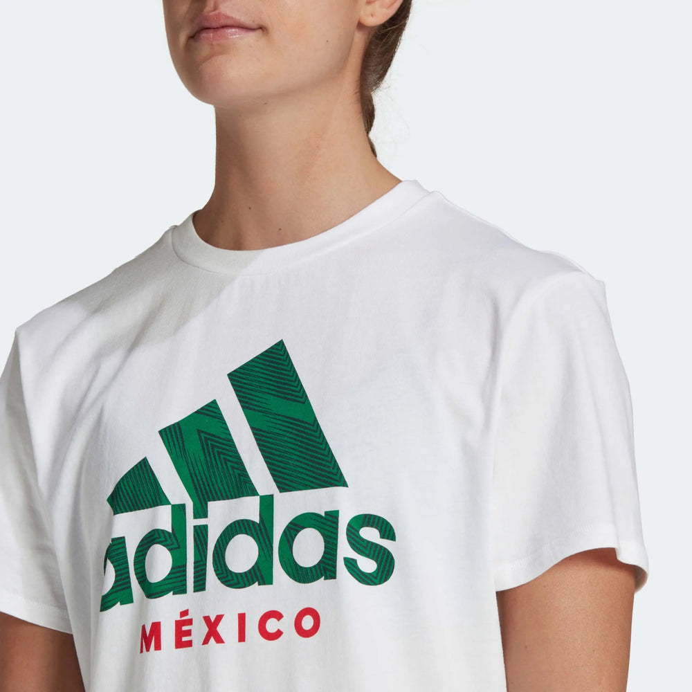 2022-23 Mexico Women's Tee - White 