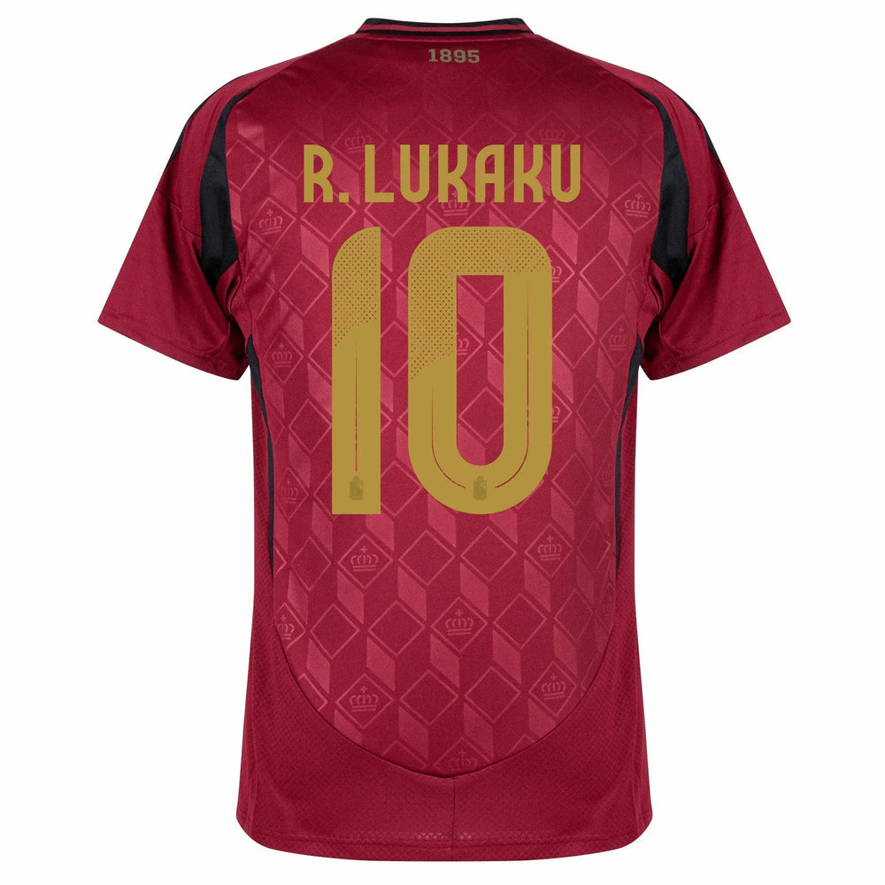 2024-25 Belgium Men's Stadium Home Soccer Jersey 